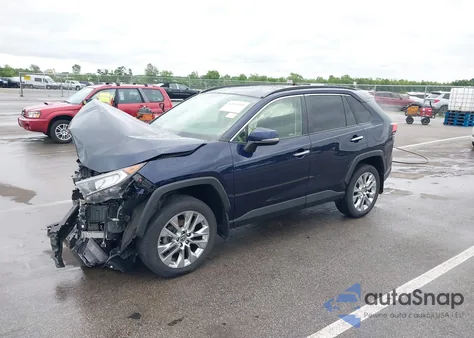 2019 Toyota Rav4 Limited from USA, damaged, VIN JTMN1RFV2KD028596